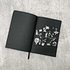 Premium-Planer im A5-Format mit Hardcover und PU-Lederbindung