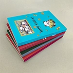 A5 Hardcover-Notizbuch mit 3D-Ausschnitt