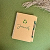 custom design printing plannernotebook with penkraft notebookrecycled journal