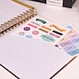 Yearly Spiral Journal With Stickers Custom Printing Inner Page Notebook Planner B5 Size