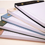 Customized Leather Cover Notepad Tear-off Pages Memo Pads