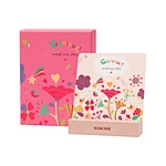Gift Set Wood Display Stand Square Memo Cards Rigid Gift
