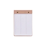 Customized Leather Cover Notepad Tear-off Pages Memo Pads