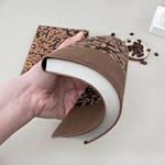 Promotional Notebook With Coffee Grounds Design