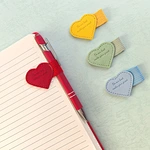 Promotional Bookmark With Multiple Shapes Custom Logo PU Leather Pen Holder