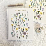 Floral Lined Journal Aesthetic Vintage