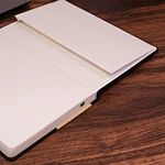carnet avec sangle élastiquecarnet uni à couverture rigide