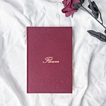 Papeterie de bureau élégante avec logo personnalisé A5 pour journal intime