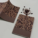 Promotional Notebook With Coffee Grounds Design