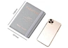 Portefeuille porte-cartes de protection A6 Soft Touch
