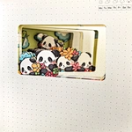 Creative Cartoon Panda & Chinese Style Deer Art Journal