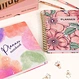 Custom B5 Size Spiral Bound Planner Notebook Yearly Journal with Sticker Sheets