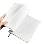 Conception personnalisée imprimant le livre mou de journal d'unité centrale avec le ruban