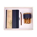With Glass Tumbler White Rigid Gift Box