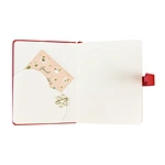 Journal avec couverture en similicuir et serrure à cœur