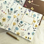 Floral Lined Journal Aesthetic Vintage
