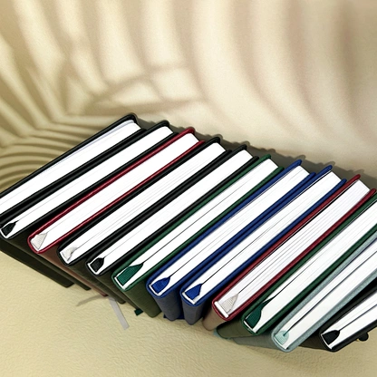 Customized PU Leather Hardcover Notebook Pen Set