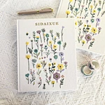 Planificateur de conception de pages personnalisées Journal de fleurs sauvages