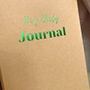 Daily Journal with Ribbon Bookmark
