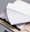 Portefeuille d'organisateur de documents en cuir personnalisé avec poches