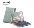 Portefeuille porte-cartes de protection A6 Soft Touch