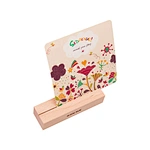 affirmation cards deck with wooden stand