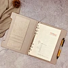 Card holder planner
loose-leaf journal
notebook