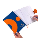 Agenda d'affaires A4 en cuir PU