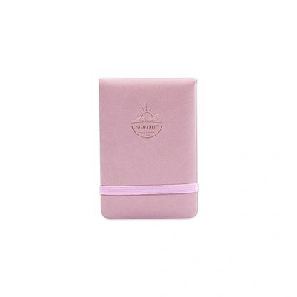 Elastic Band Closure Gold Foil Logo