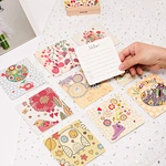affirmation cards deck with wooden stand