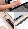 Portefeuille d'organisateur de documents en cuir personnalisé avec poches