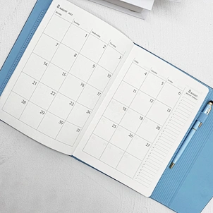 cadeaux promotionnels pour le bureaucarnet de couverture en cuirplanificateur en cuir cousu à filplanificateur d'utilisation scolaire