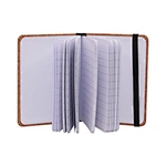 eco-friendly notebookmini smiley diarycork notebookdiary with elastic bandpocket size diaryjournal