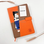 A5 Splicing PU Leather Journal