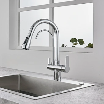 ROVATE 304 Stainless Steel Pull Out Drinking Water Faucet