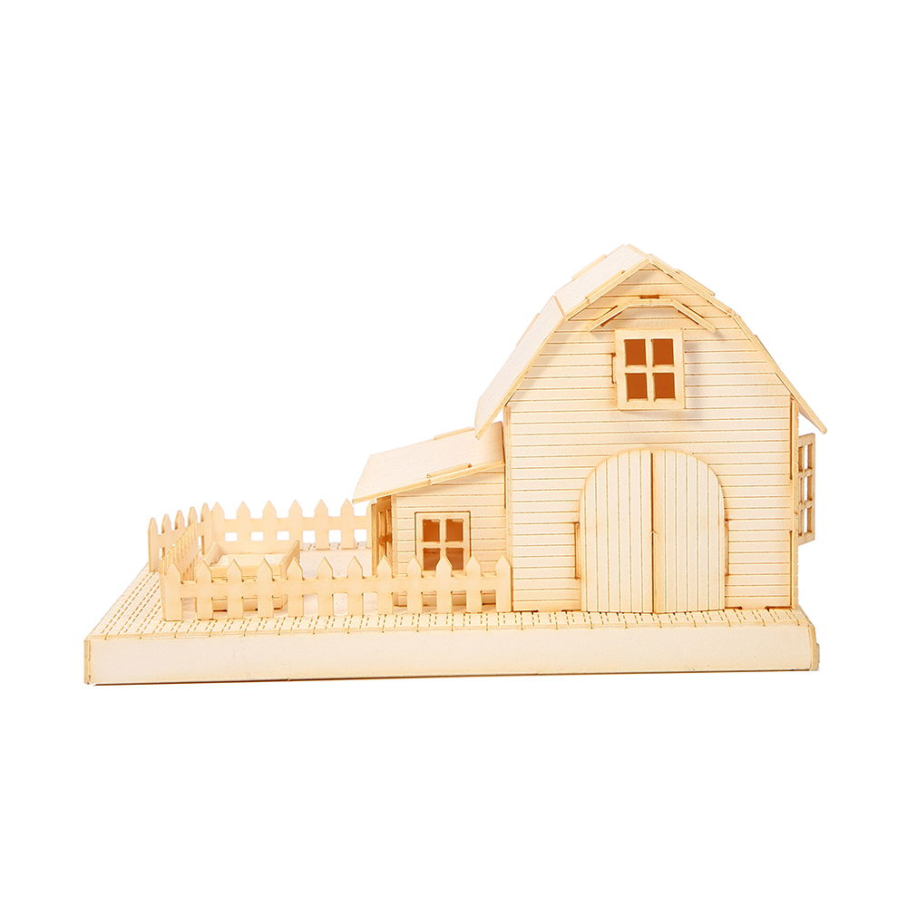 CUPUZ 3D Paper Puzzle Farm Building DIY Paper Model
