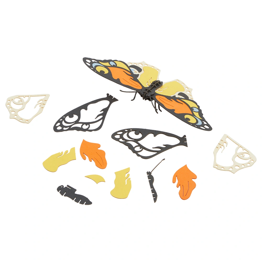 CUPUZ Butterfly 3D Paper Puzzle DIY Butterfly Model and Craft Kit
