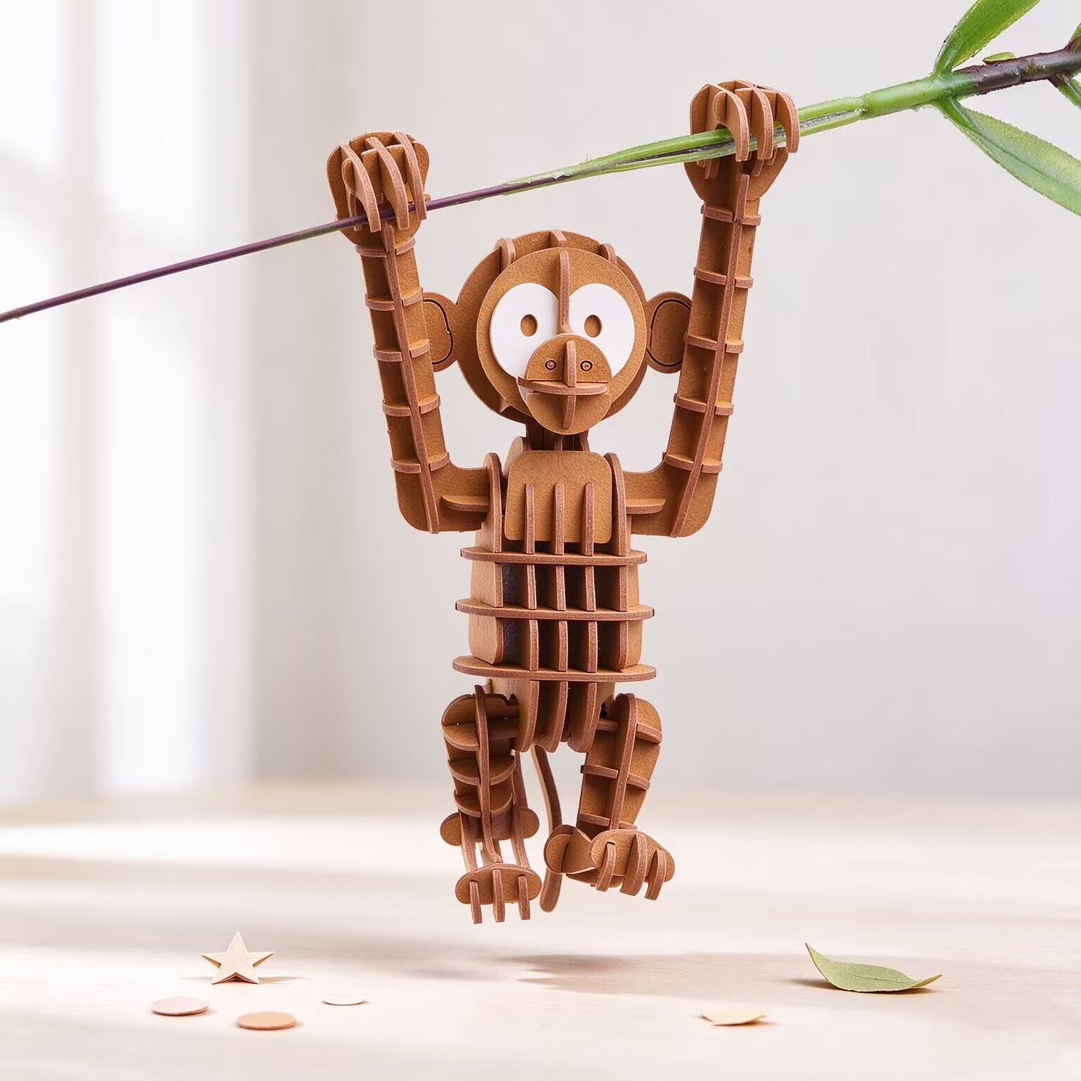 CUPUZ 3D Paper Puzzle Monkey – DIY Animal Model