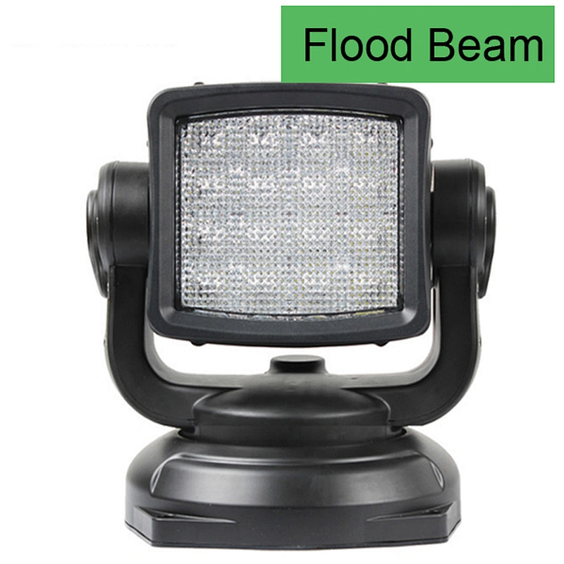 Marine 12V 24V LED SearchLight 80W 10 Inch remote control