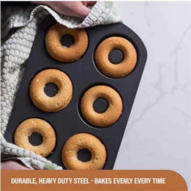 doughnut pan with 6-doughnut molds
