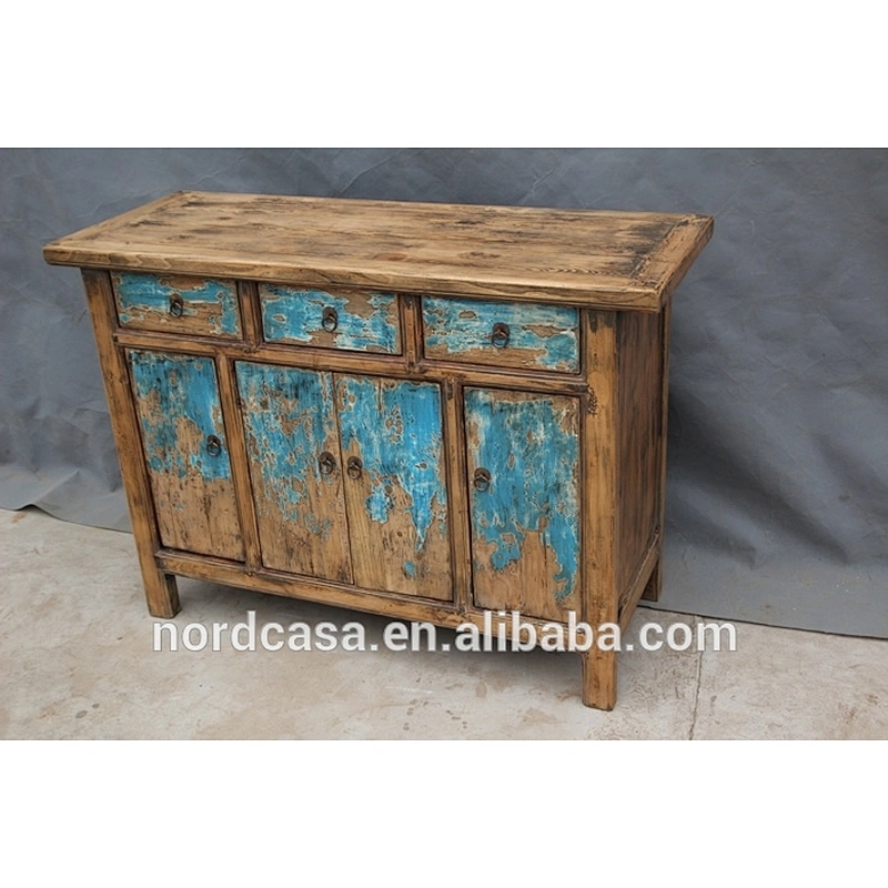 Chinese Antique Recycled Solid Wood Living Room Cabinet