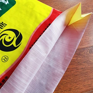 Customized wholesale plastic pp woven vegetables fertilizer bag 50kg