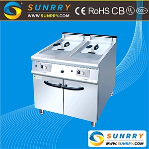 Commercial gas fryer with cabinet 44 liters henny penny pressure chicken fryer (SY-GF900A SUNRRY)