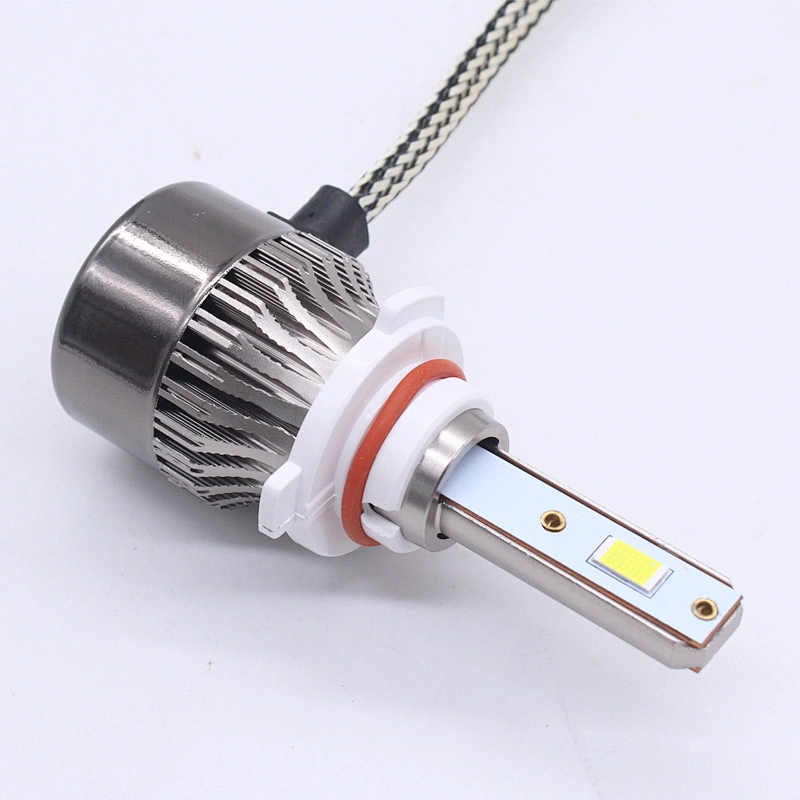 K3 COB Chips H7 H11 H1 H3 H4 9005 9006 C6 LED Headlight With 6000K