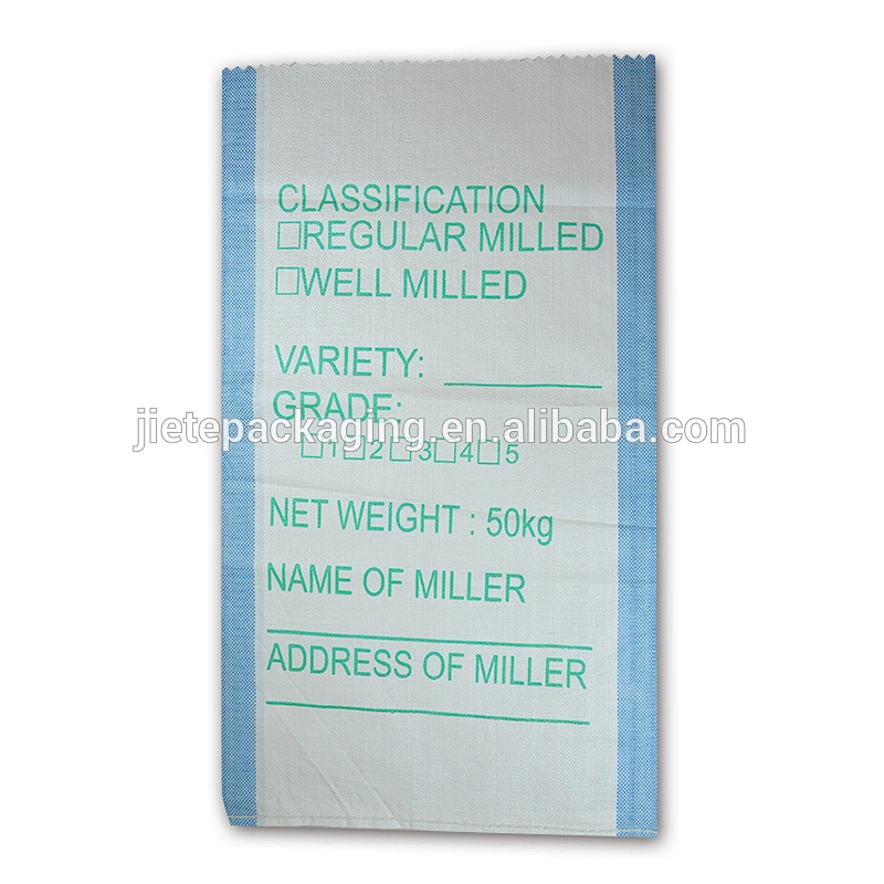 Cheap 25kg 50kg white plastic pp woven powder bag for sand,sugar,rice,feed,cement,flour