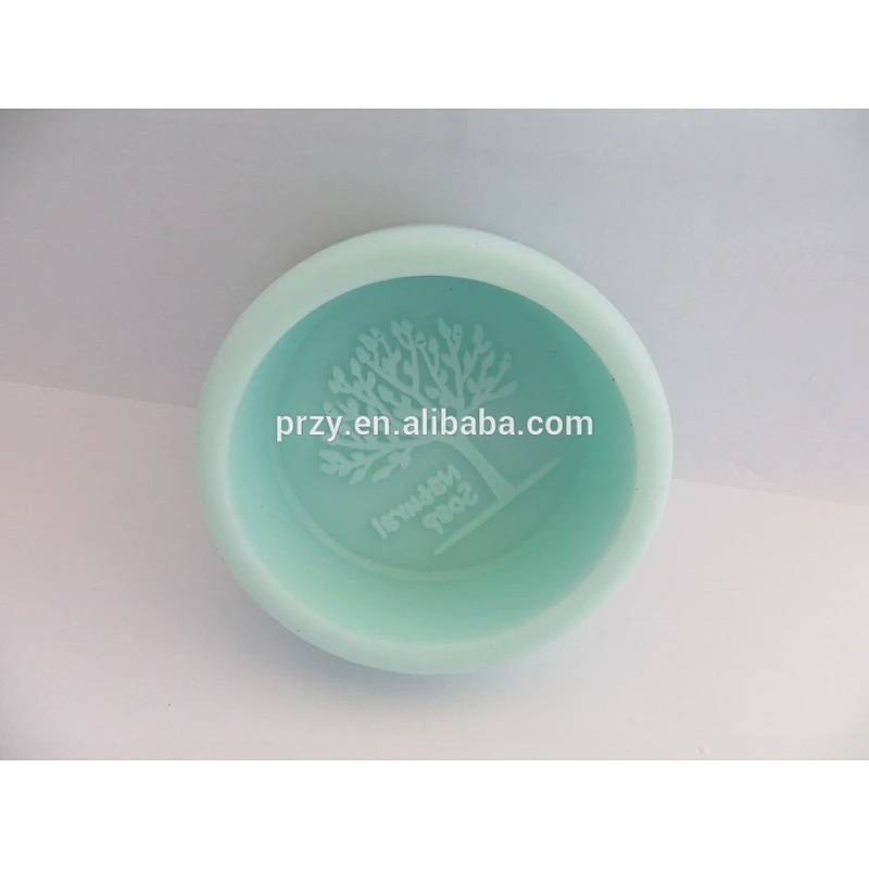 S1078 PRZY Tree stamp handmade soap mold design