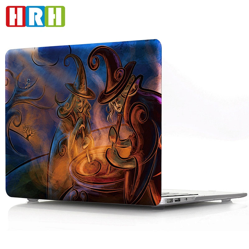 halloween ghost custom computer case design protective case For Macbook Pro Shell Case A1932 A1989 A1990 A1708 A1706