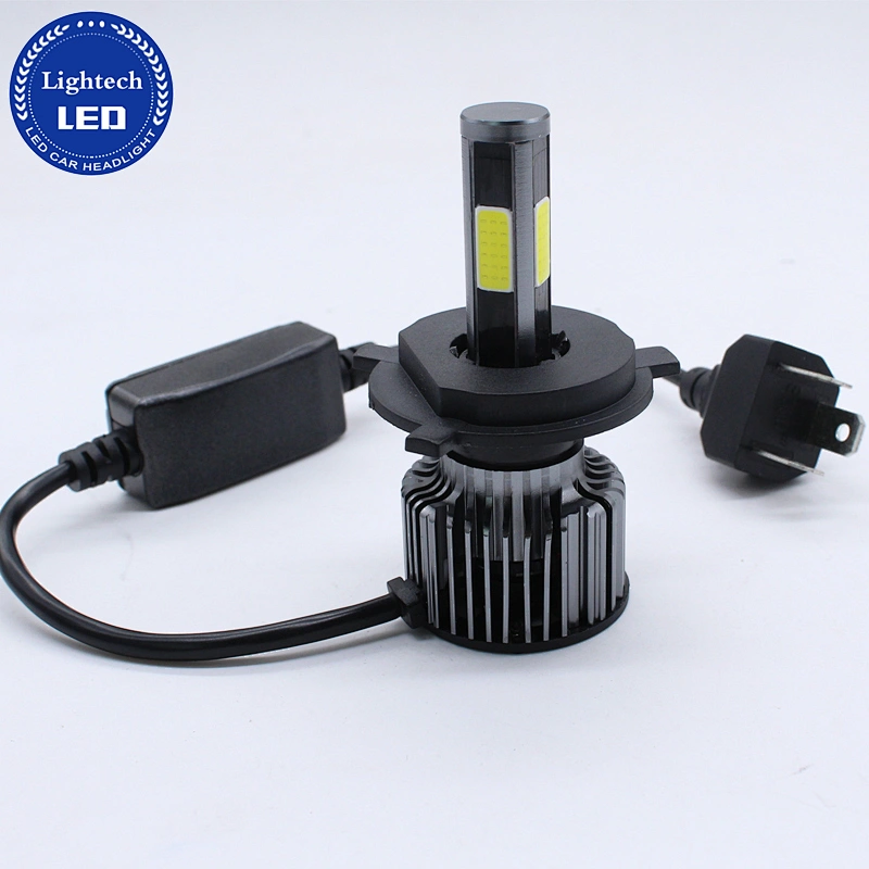 Auto Parts 12v COB H1 H3 H7 H4 4Sides Led Car Headlight