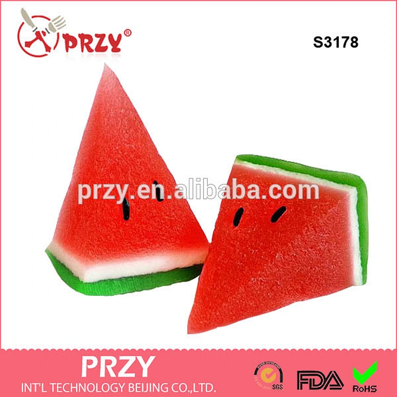 S3178 Water-melon 3d Mold Watermelon 3d Silicone Mold Fruit Molds A Piece Watermelon 3d silicone forms for soap 3d mold