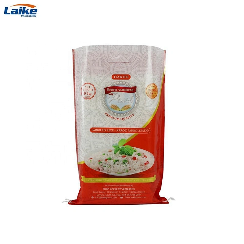 High quality pp flour woven sack bag of 10kg flour bag